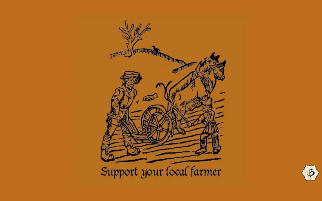 Support your farmer bamboo tshirt header