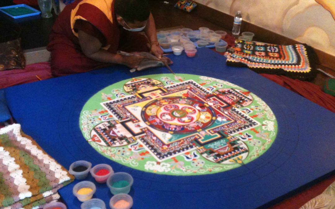 Tibetan Buddhist Sand Mandala in SLO