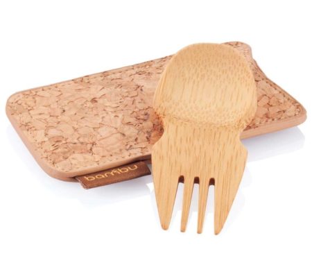 Zero waste bamboo spork