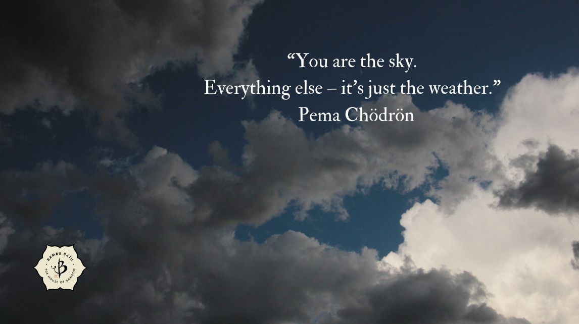 Pema Chödrön sky quote
