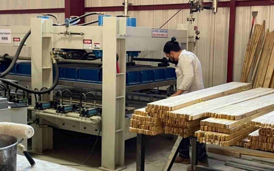 Bamboo processing machinery