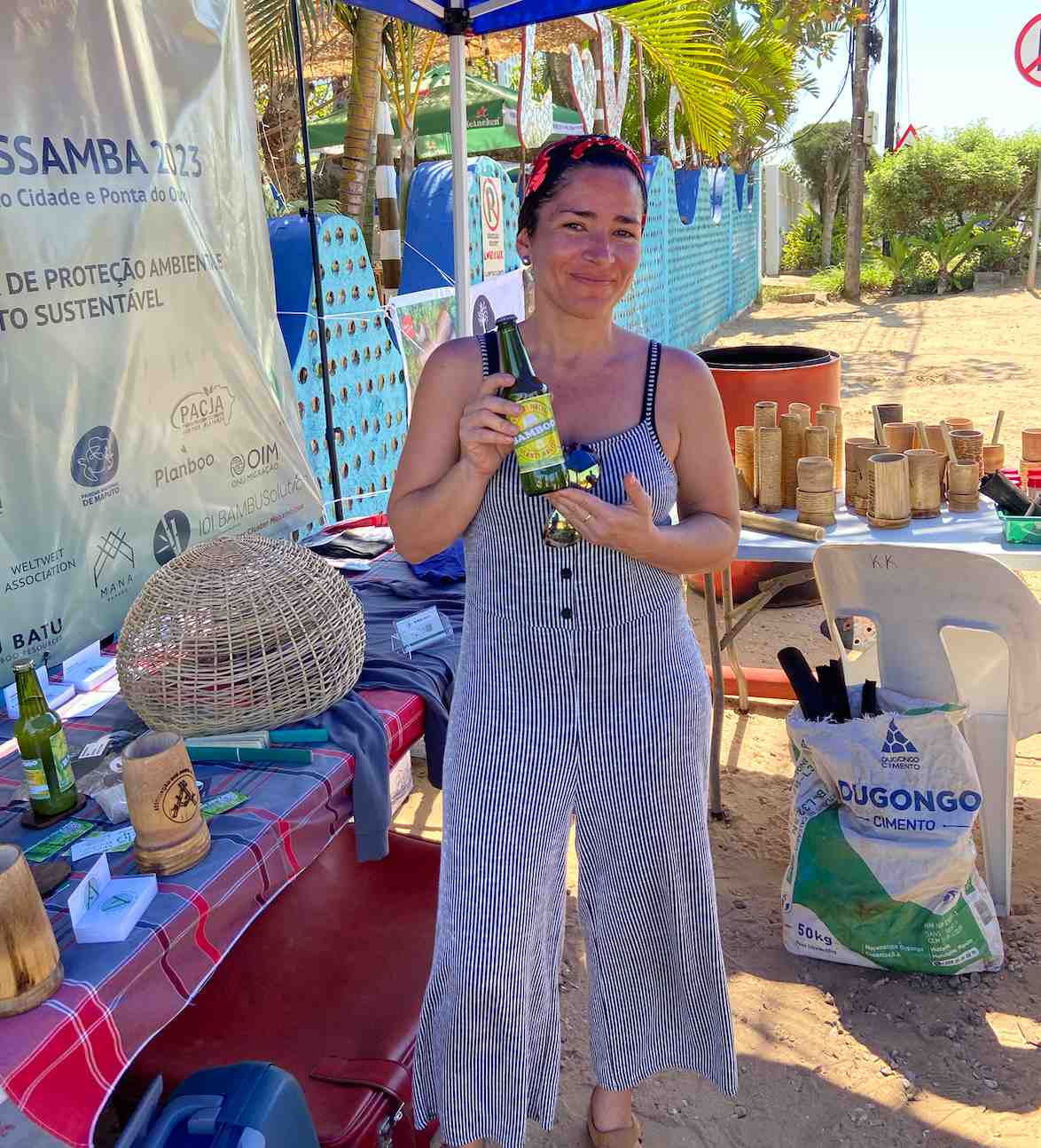 Ulanzi Bamboo beer with abyssinica