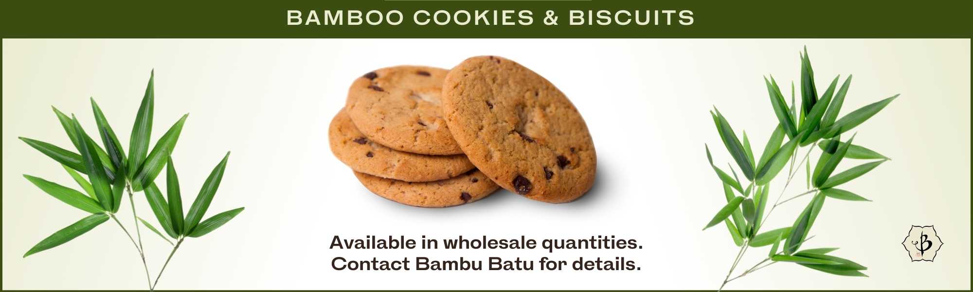 Bamboo cookies banner