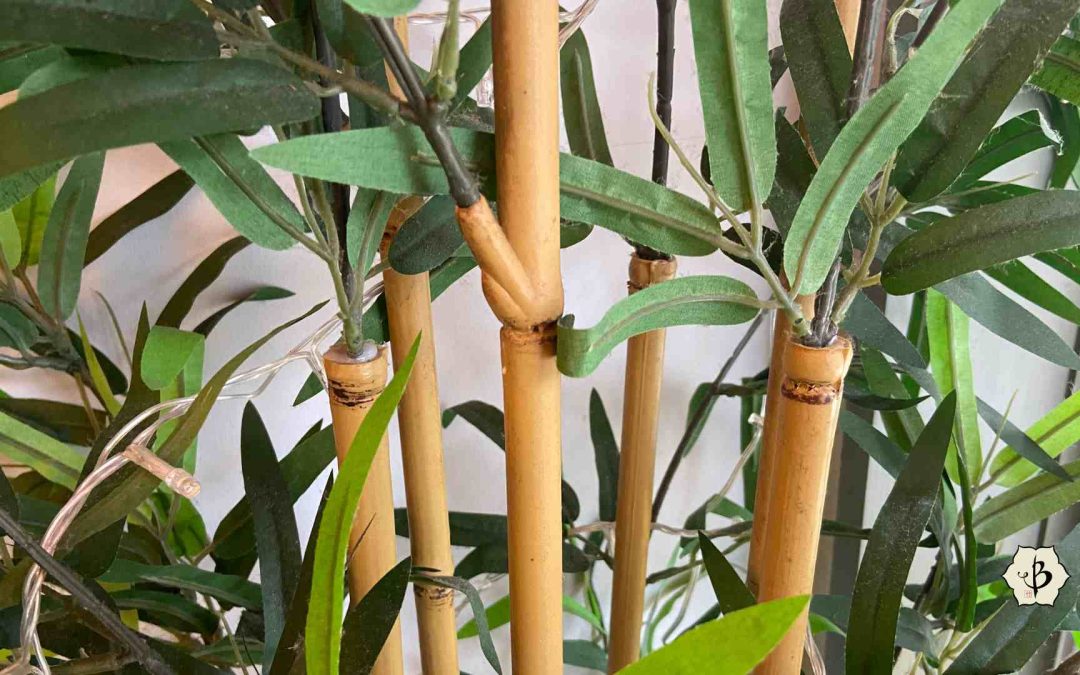 Fake bamboo for indoors