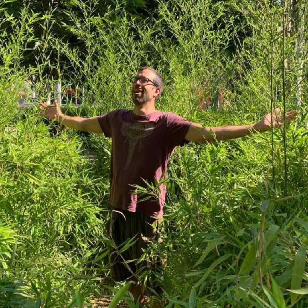 Fred Hornaday celebrates bamboo